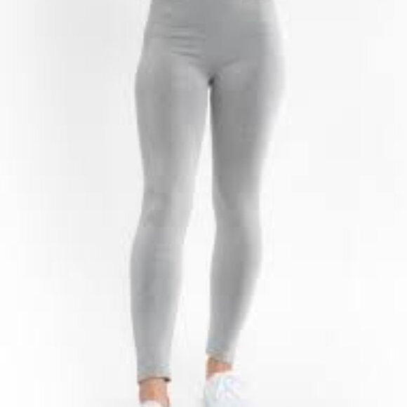 Elietian leggings high-waist gray smoothing slimming breathable - Picture 1 of 7